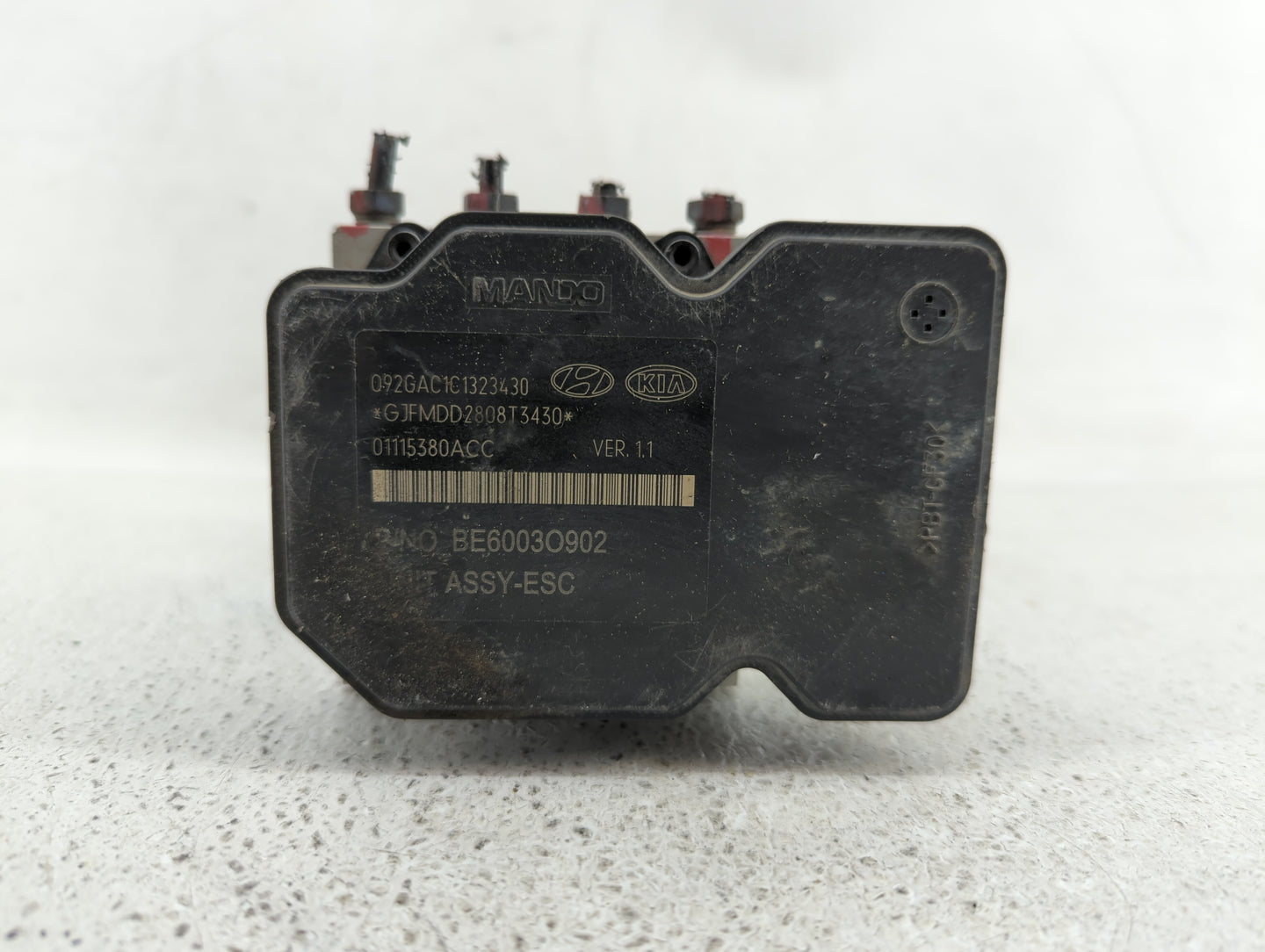 2014-2015 Kia Optima ABS Pump Control Module Replacement P/N:BE6003O902 58920-2T870 Fits Fits 2014 2015 OEM Used Auto Parts 