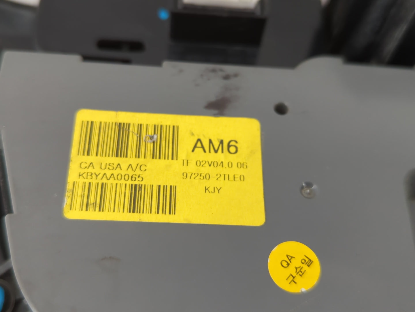 2014-2015 Kia Optima Climate Control Module Temperature AC/Heater Replacement P/N:97250-2TXXX 97250-2TLE0 Fits Fits 2014 201