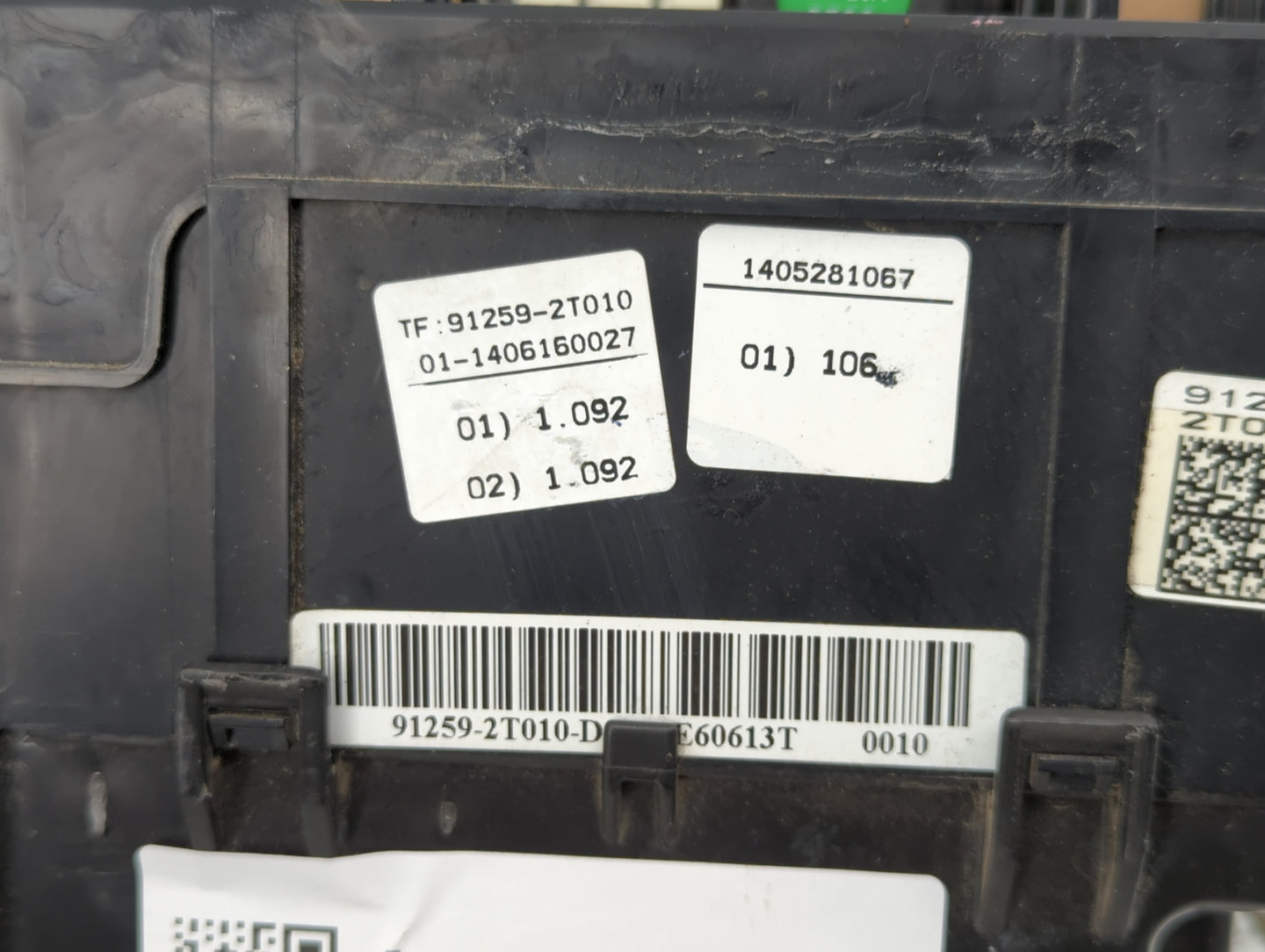 2014-2015 Kia Optima Fusebox Fuse Box Panel Relay Module P/N:91259-2T010 1410210889, 91955-2T730, 91955-2T010 Fits Fits 2014