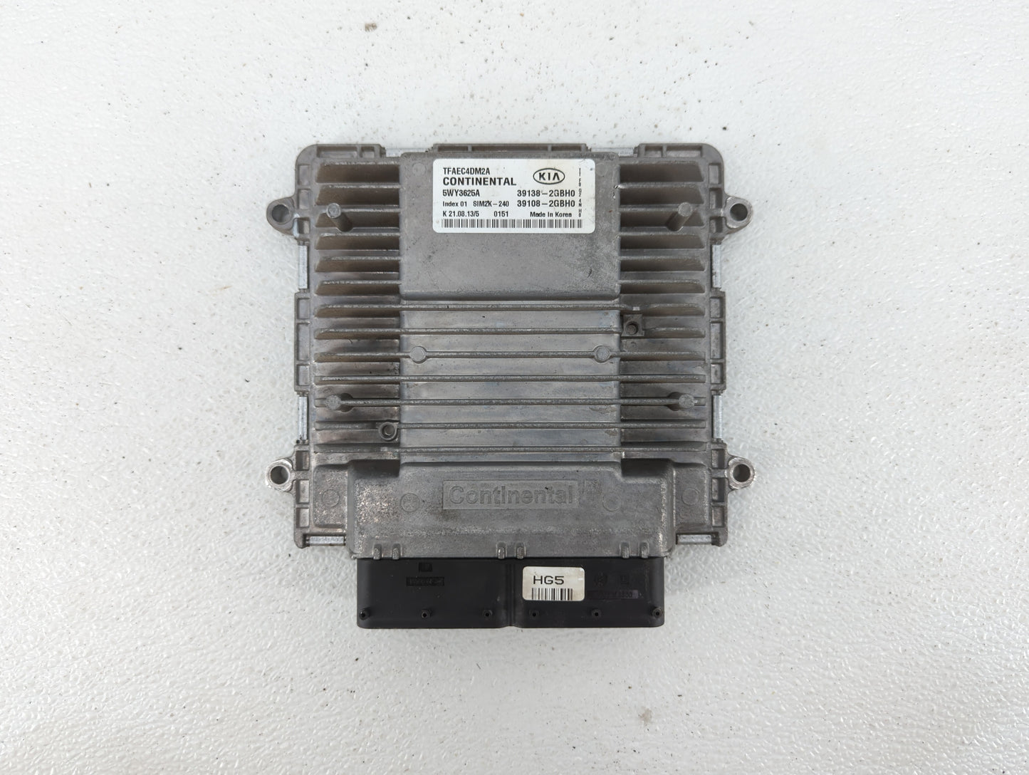2014-2015 Kia Optima PCM Engine Control Computer ECU ECM PCU OEM P/N:39138-2GBH0 39108-2GBH0, 391382GBH0 Fits Fits 2014 2015
