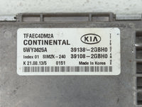 2014-2015 Kia Optima PCM Engine Control Computer ECU ECM PCU OEM P/N:39138-2GBH0 39108-2GBH0, 391382GBH0 Fits Fits 2014 2015