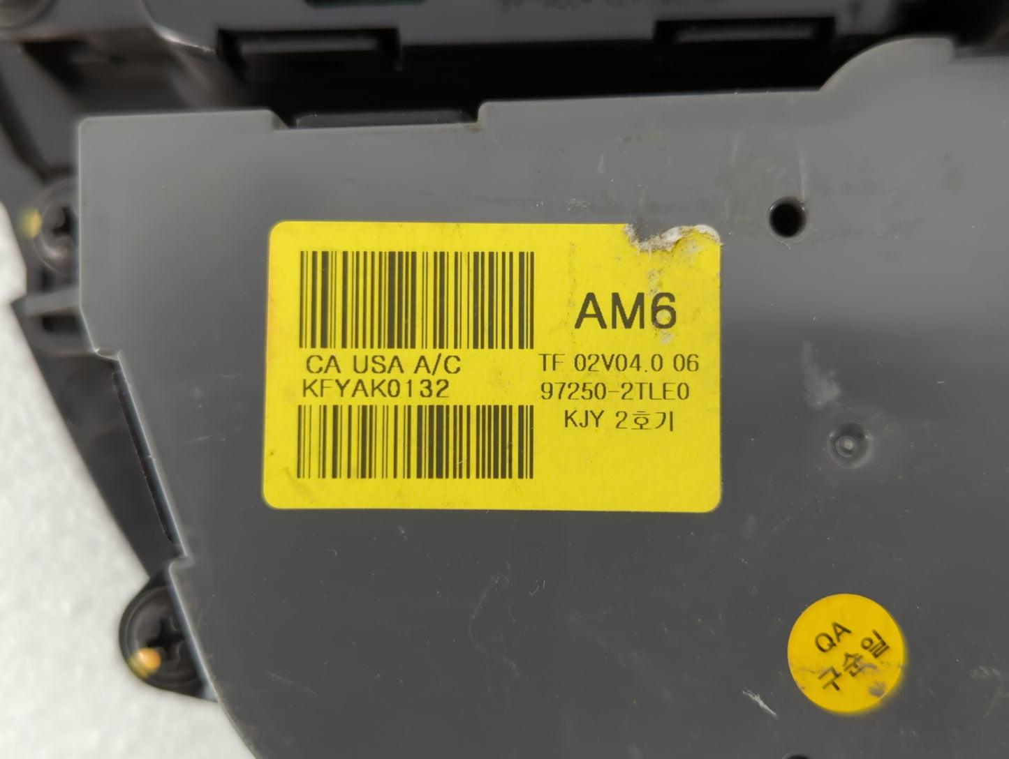 2014-2015 Kia Optima Climate Control Module Temperature AC/Heater Replacement P/N:97250-2TXXX 97250-2TLE0 Fits Fits 2014 201