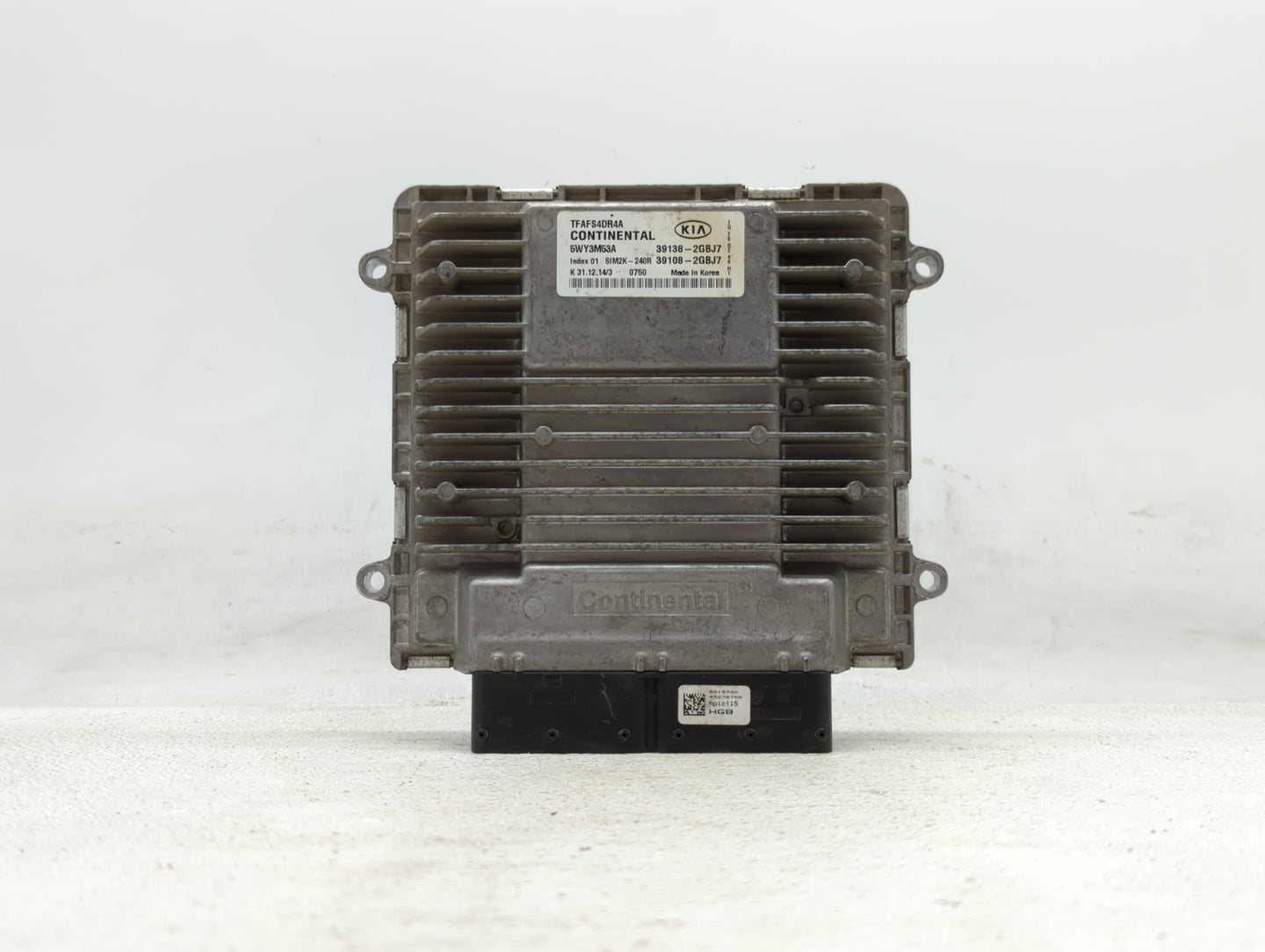 2015 Kia Optima PCM Engine Control Computer ECU ECM PCU OEM P/N:39108-2GBJ7 39138-2GBJ7 Fits OEM Used Auto Parts - Oemusedau