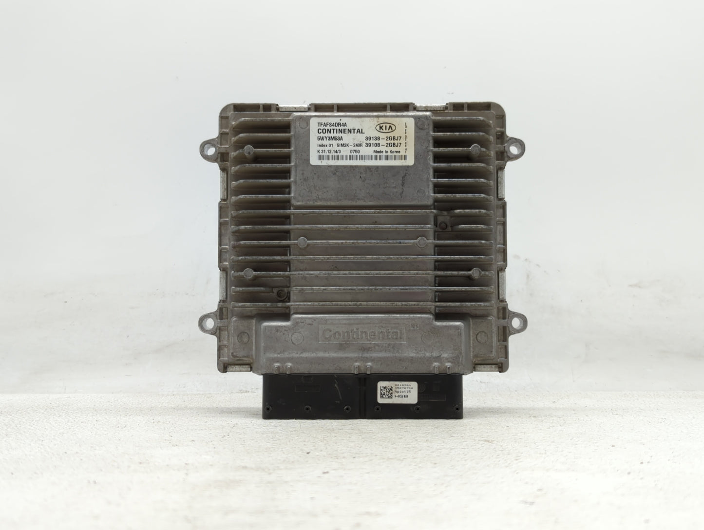 2015 Kia Optima PCM Engine Control Computer ECU ECM PCU OEM P/N:39108-2GBJ7 39138-2GBJ7 Fits OEM Used Auto Parts - Oemusedau