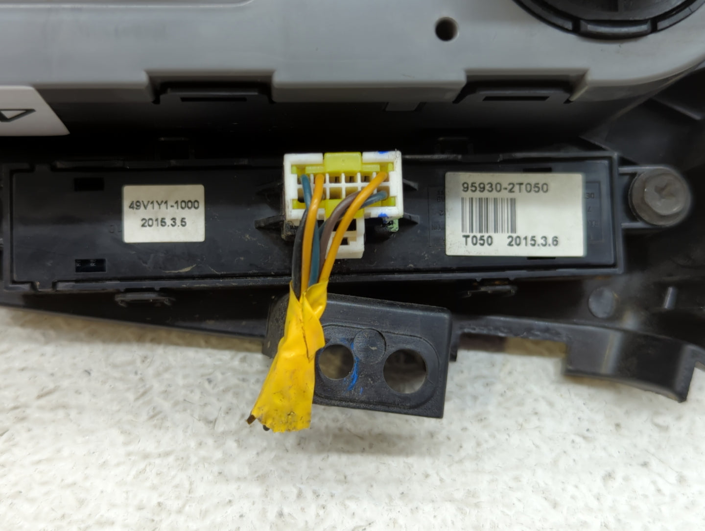 2014-2015 Kia Optima Climate Control Module Temperature AC/Heater Replacement P/N:97250-2TXXX 97250-2TLE0 Fits Fits 2014 201