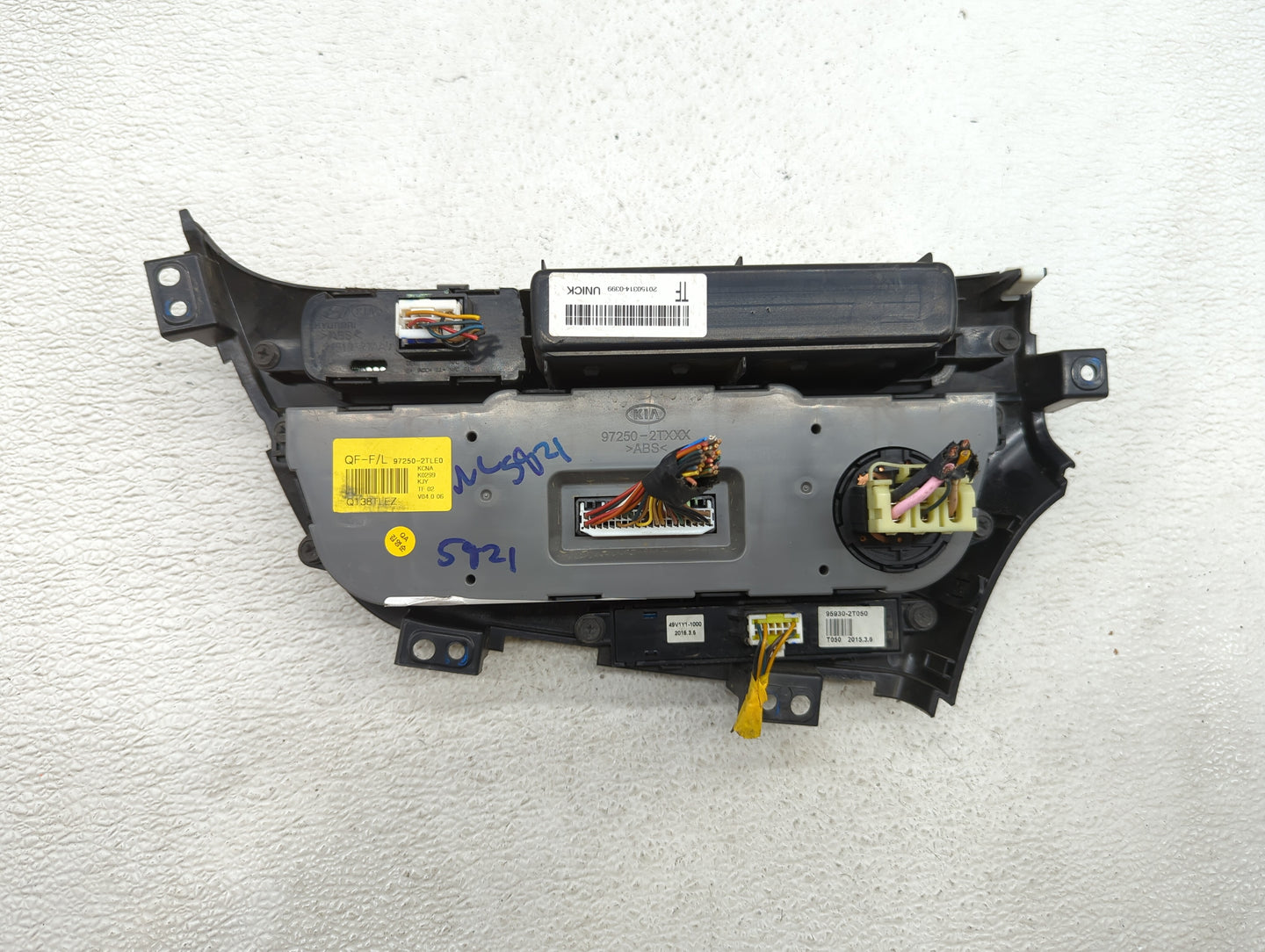 2014-2015 Kia Optima Climate Control Module Temperature AC/Heater Replacement P/N:97250-2TXXX 97250-2TLE0 Fits Fits 2014 201
