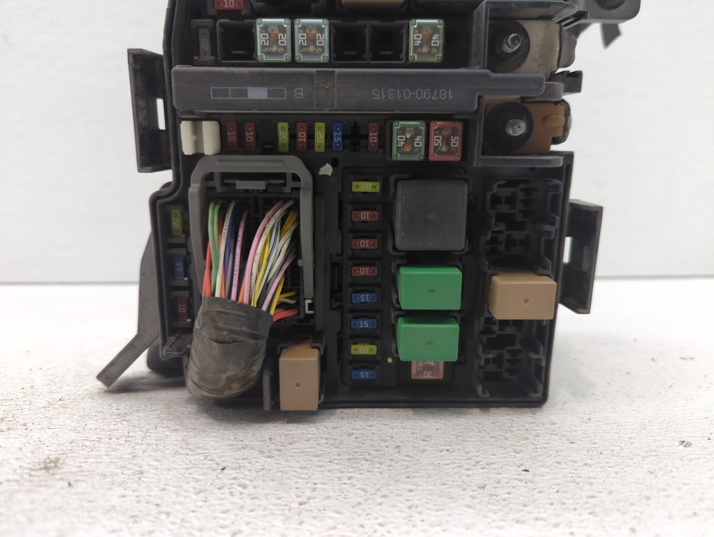 2016 Kia Optima Fusebox Fuse Box Panel Relay Module P/N:91254-4U431 91956-2T820 Fits OEM Used Auto Parts - Oemusedautoparts1