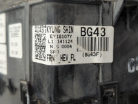 2016 Kia Optima Fusebox Fuse Box Panel Relay Module P/N:91254-4U431 91956-2T820 Fits OEM Used Auto Parts - Oemusedautoparts1