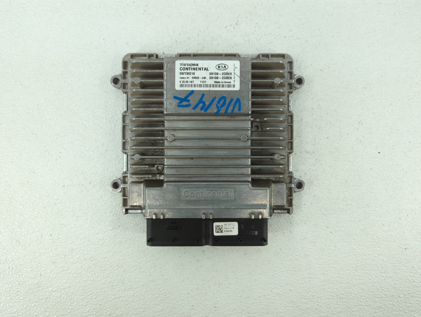 2014-2015 Kia Optima PCM Engine Control Computer ECU ECM PCU OEM P/N:39108-2GBE6 39138-2GBE6, 39108-2GBJ6 Fits Fits 2014 201
