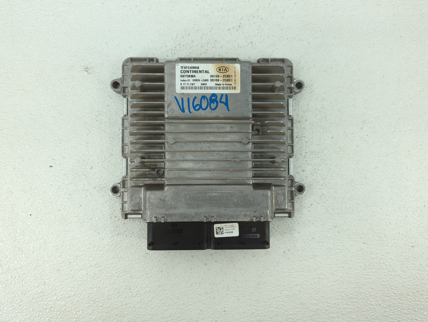 2014-2015 Kia Optima PCM Engine Control Computer ECU ECM PCU OEM P/N:39108-2GBE1 39138-2GBE1, 391082GBE1 Fits Fits 2014 2015