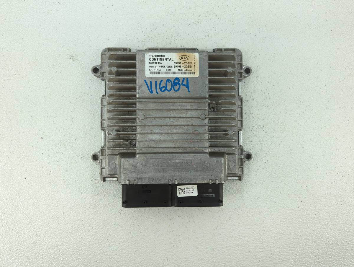 2014-2015 Kia Optima PCM Engine Control Computer ECU ECM PCU OEM P/N:39108-2GBE1 39138-2GBE1, 391082GBE1 Fits 2014 2015 OEM 