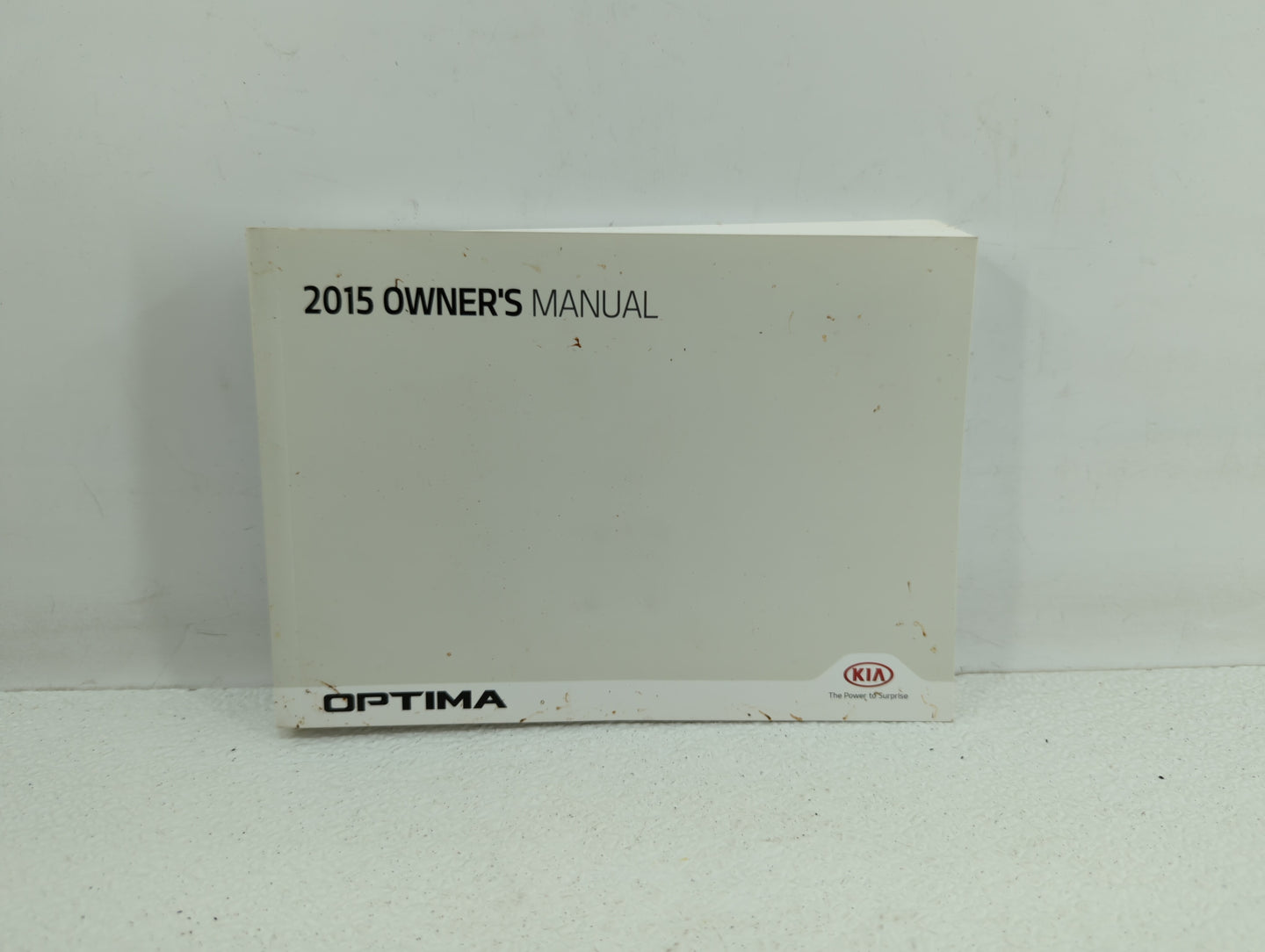 2015 Kia Optima Owners Manual Book Guide OEM Used Auto Parts - Oemusedautoparts1.com