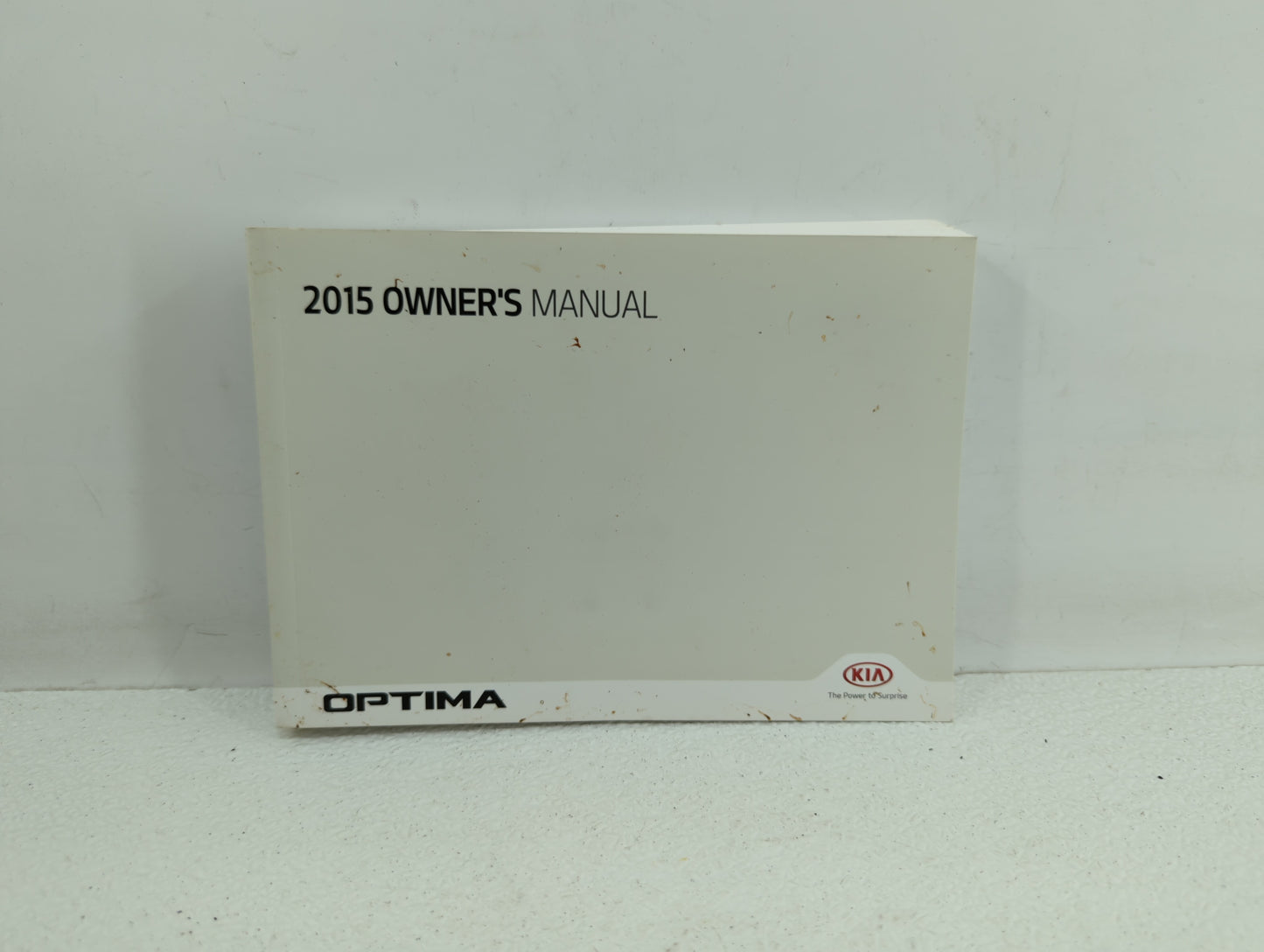 2015 Kia Optima Owners Manual Book Guide OEM Used Auto Parts - Oemusedautoparts1.com