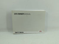 2015 Kia Optima Owners Manual Book Guide OEM Used Auto Parts - Oemusedautoparts1.com