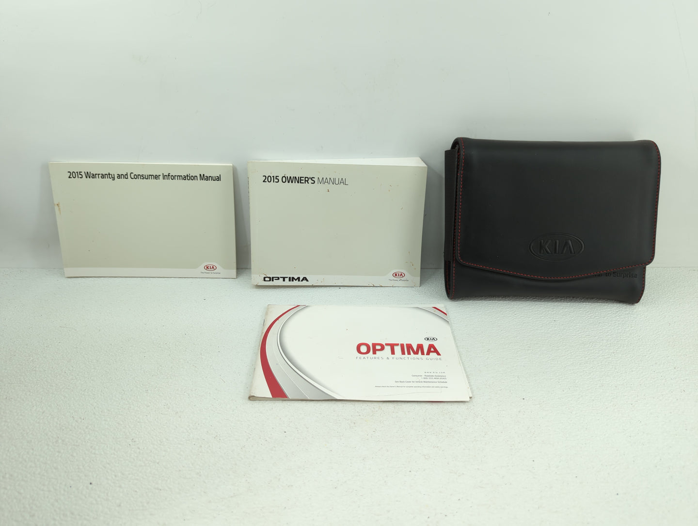 2015 Kia Optima Owners Manual Book Guide OEM Used Auto Parts - Oemusedautoparts1.com