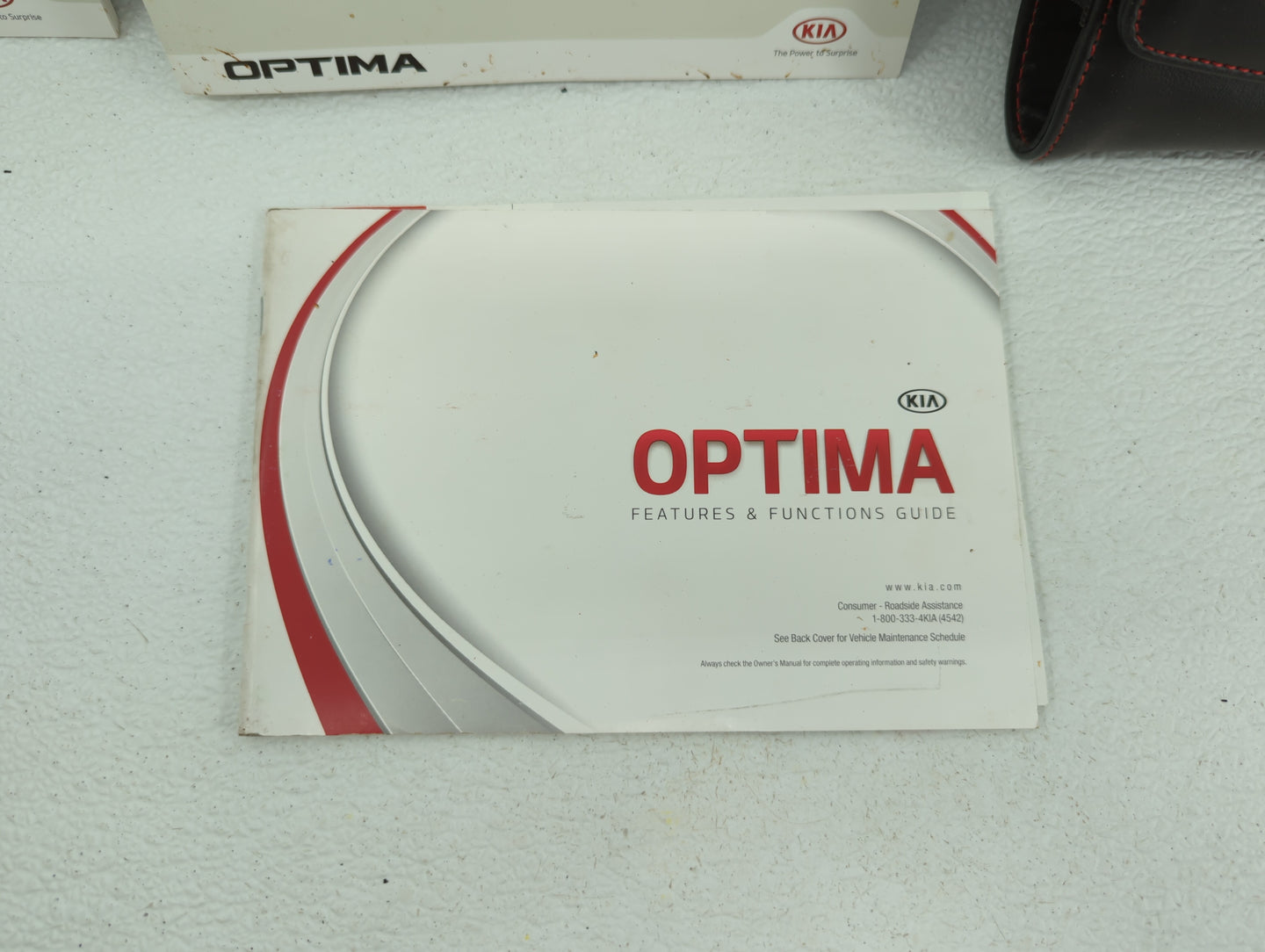 2015 Kia Optima Owners Manual Book Guide OEM Used Auto Parts - Oemusedautoparts1.com