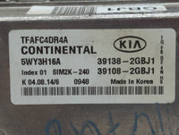 2015 Kia Optima PCM Engine Control Computer ECU ECM PCU OEM P/N:39138-2GBJ1 39108-2GBJ1 Fits OEM Used Auto Parts - Oemusedau