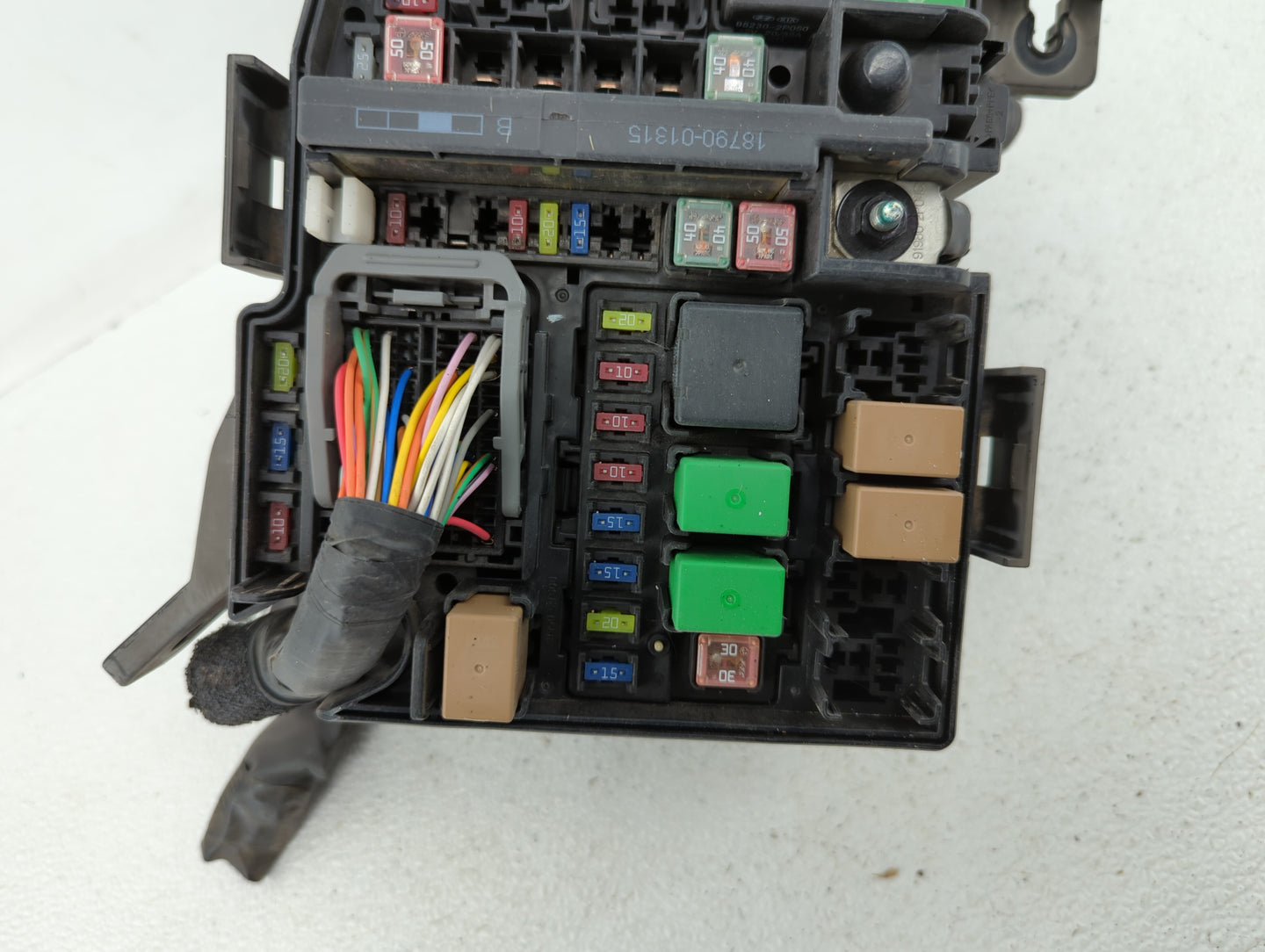 2014-2015 Kia Optima Fusebox Fuse Box Panel Relay Module P/N:91955-2T730 VS912504C860QA Fits Fits 2014 2015 OEM Used Auto Pa