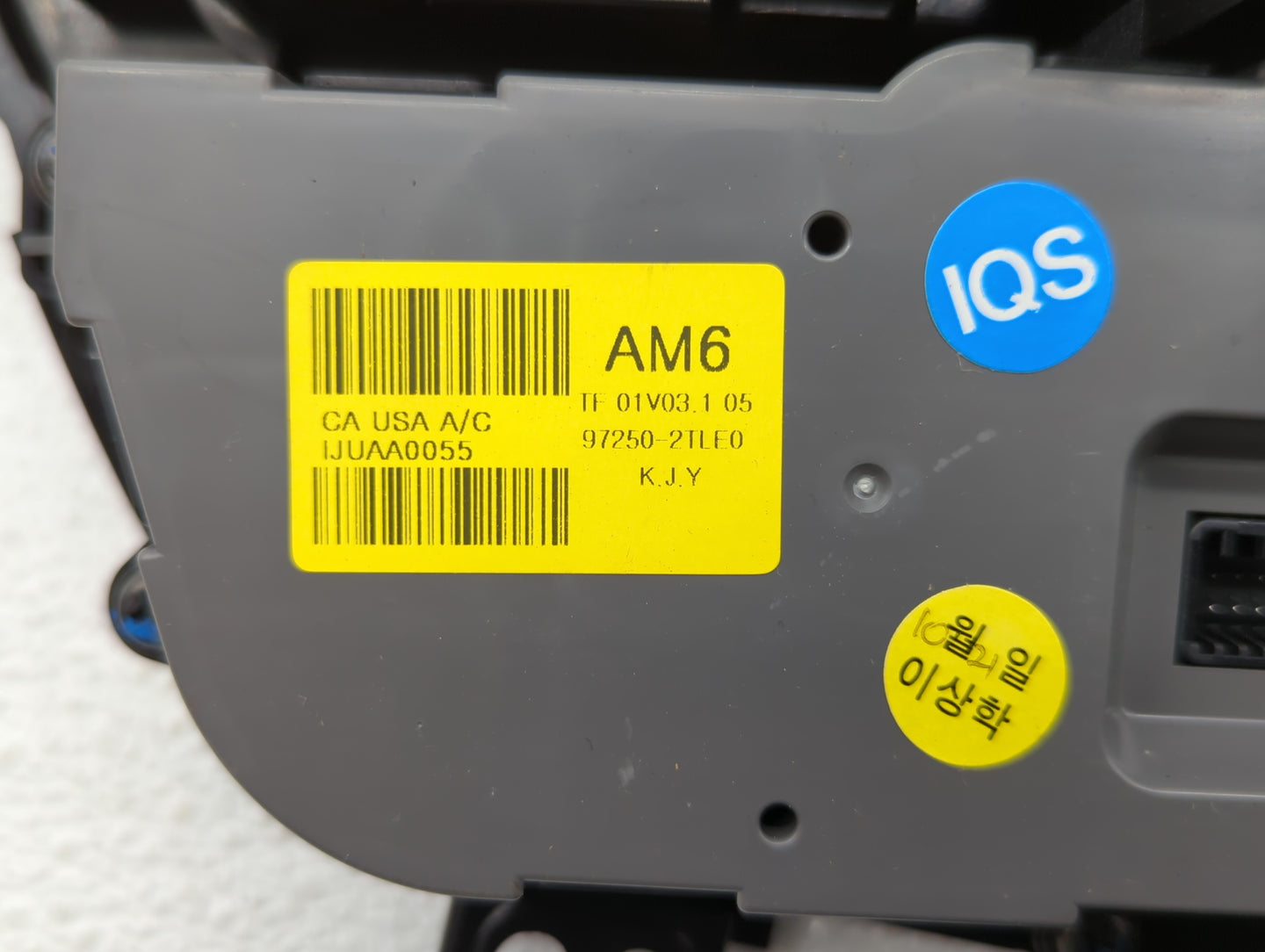2014-2015 Kia Optima Climate Control Module Temperature AC/Heater Replacement P/N:97250-2TXXX 97250-2TLE0 Fits Fits 2014 201