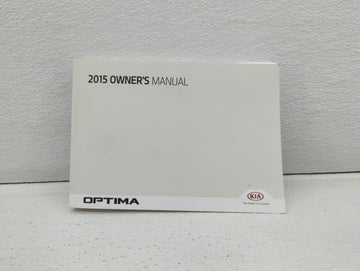 2015 Kia Optima Owners Manual Book Guide OEM Used Auto Parts - Oemusedautoparts1.com