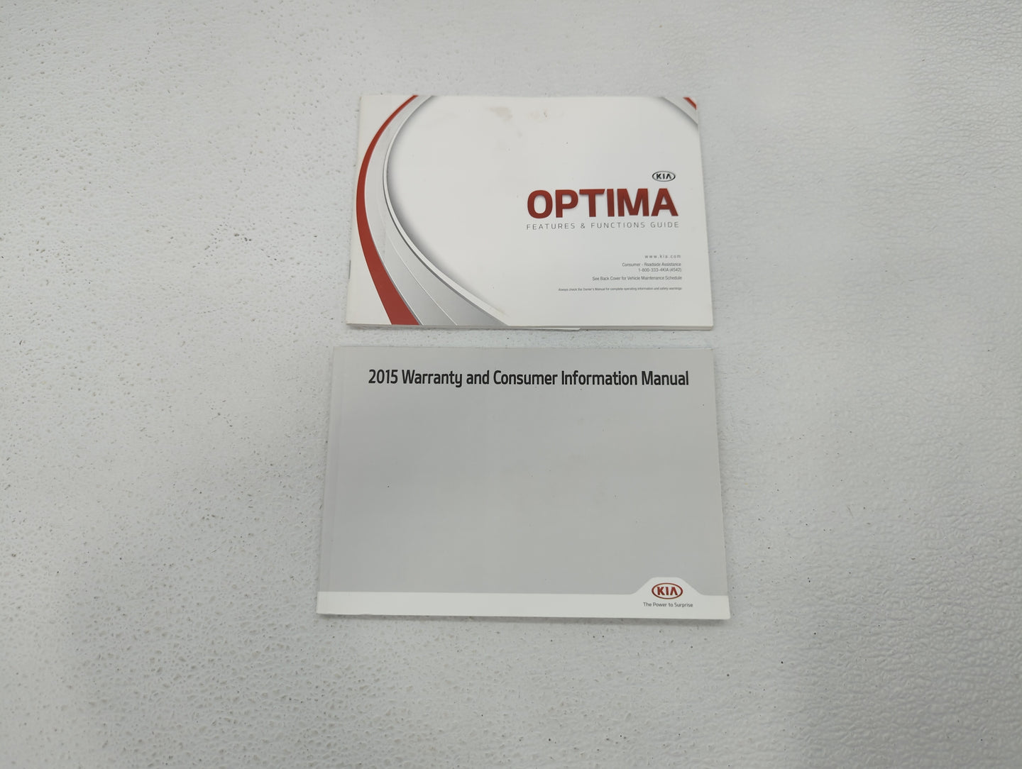 2015 Kia Optima Owners Manual Book Guide OEM Used Auto Parts - Oemusedautoparts1.com