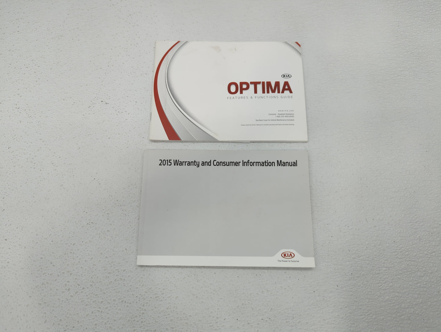 2015 Kia Optima Owners Manual Book Guide OEM Used Auto Parts - Oemusedautoparts1.com