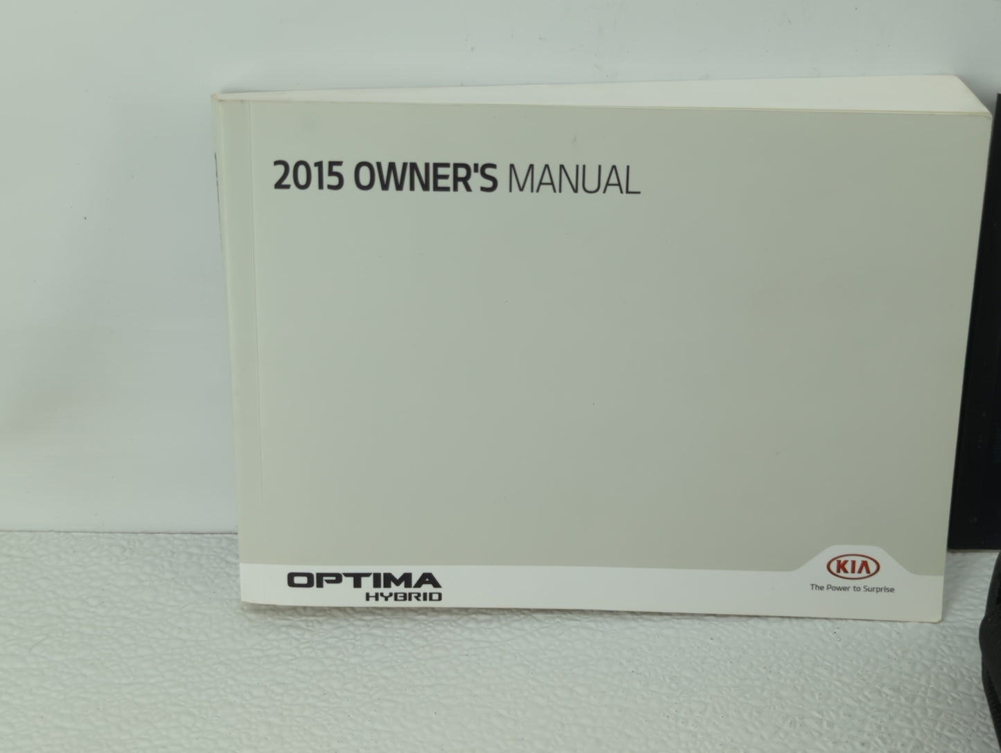2015 Kia Optima Owners Manual Book Guide OEM Used Auto Parts - Oemusedautoparts1.com