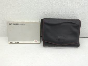 compare product 2015 Kia Optima Owners Manual Book Guide OEM Used Auto Parts