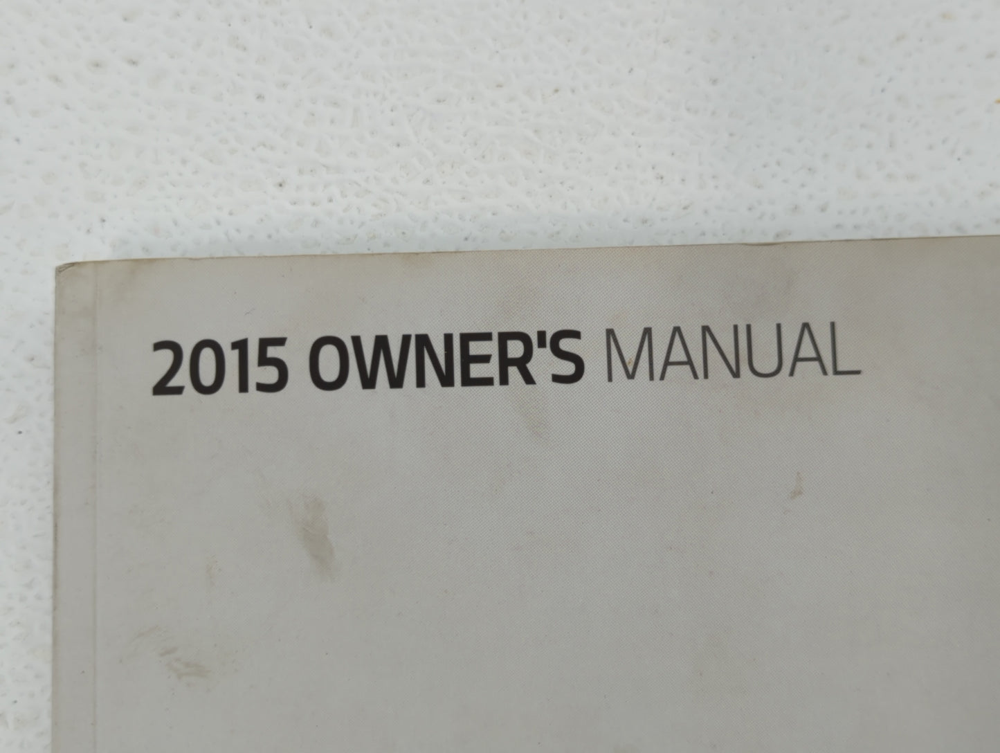 2015 Kia Optima Owners Manual Book Guide OEM Used Auto Parts - Oemusedautoparts1.com
