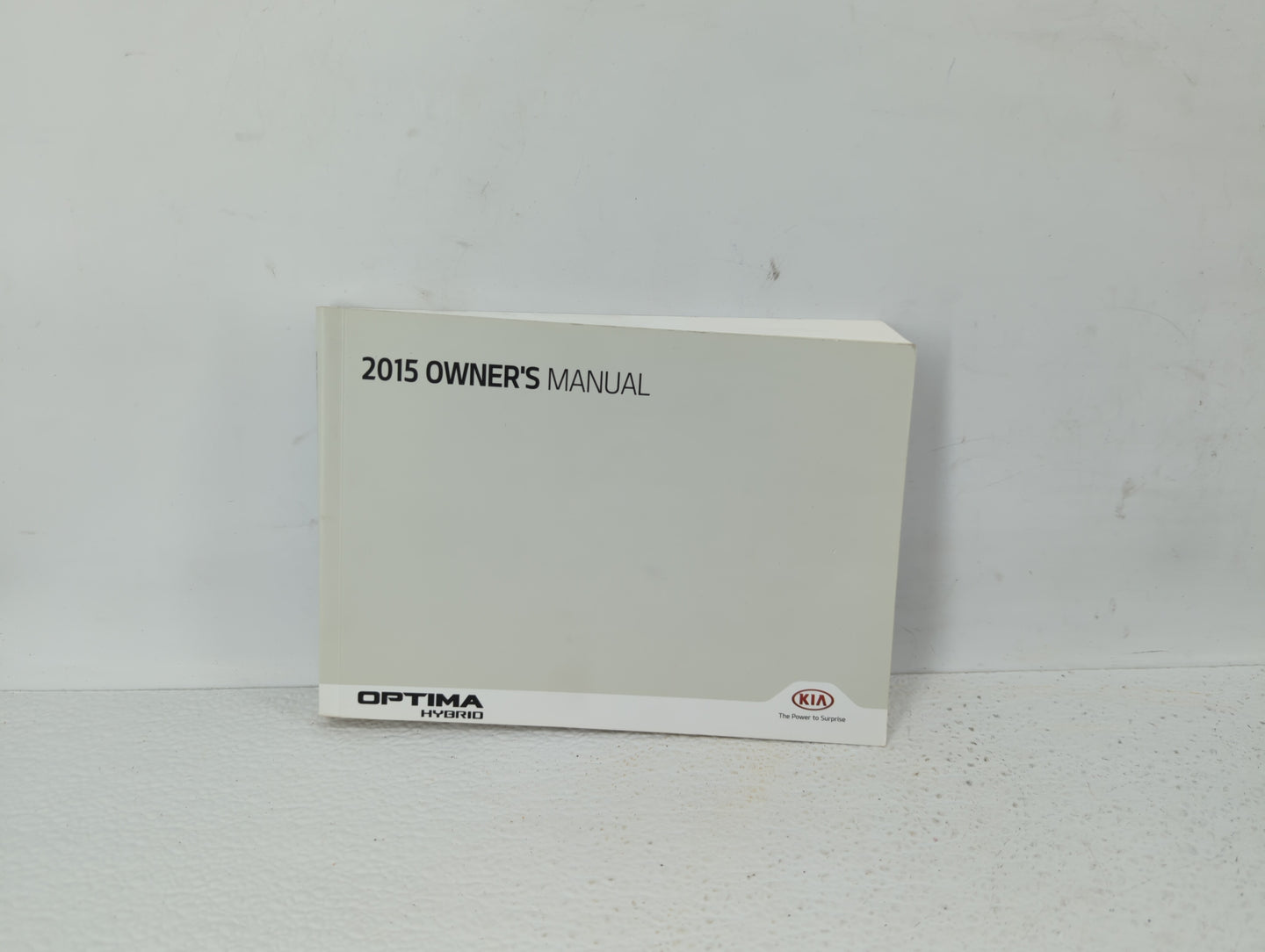 2015 Kia Optima Owners Manual Book Guide OEM Used Auto Parts - Oemusedautoparts1.com