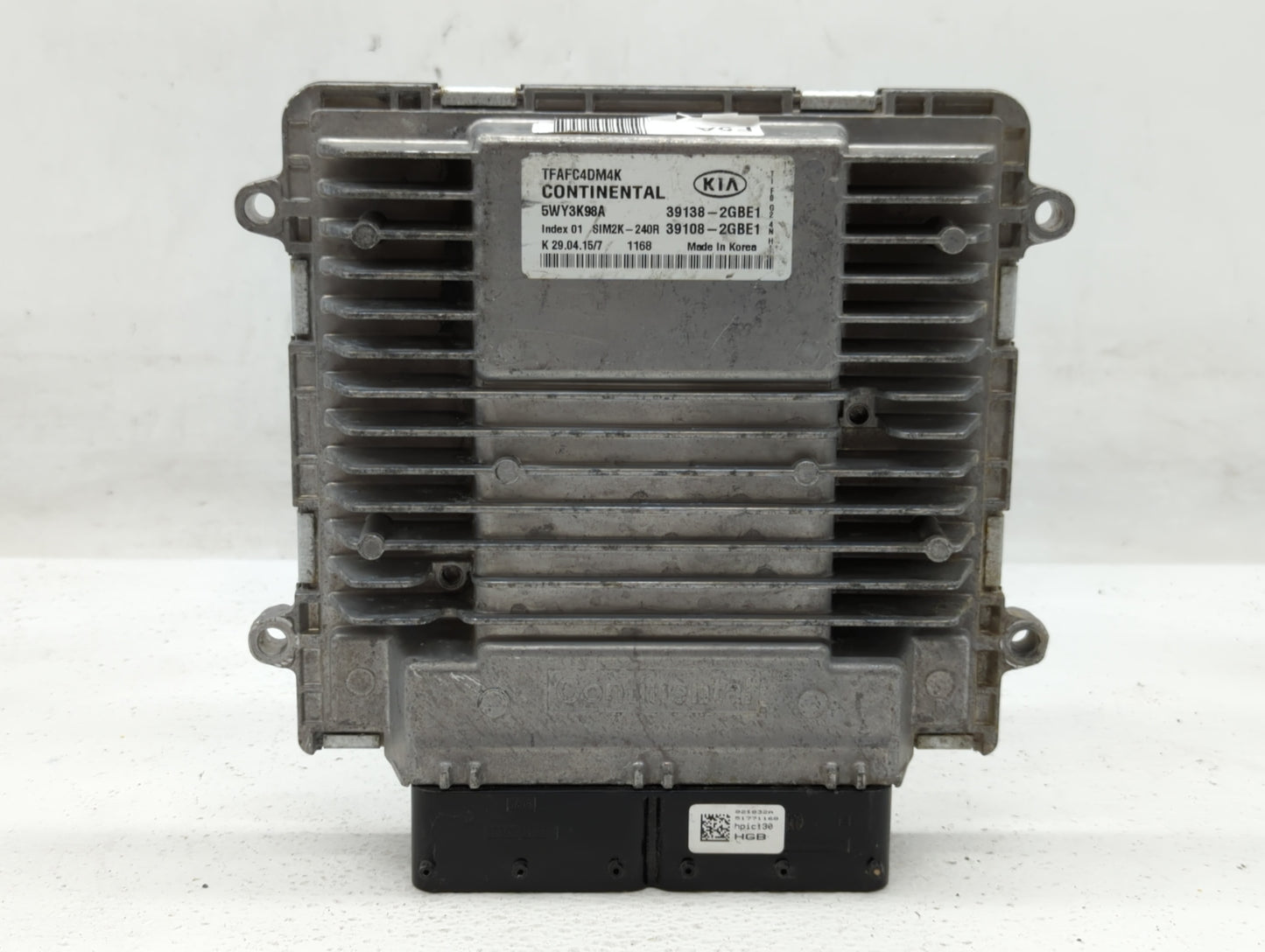 2014-2015 Kia Optima PCM Engine Control Computer ECU ECM PCU OEM P/N:391082GBE1 391082GBE0, 39138-2GBE0 Fits Fits 2014 2015 