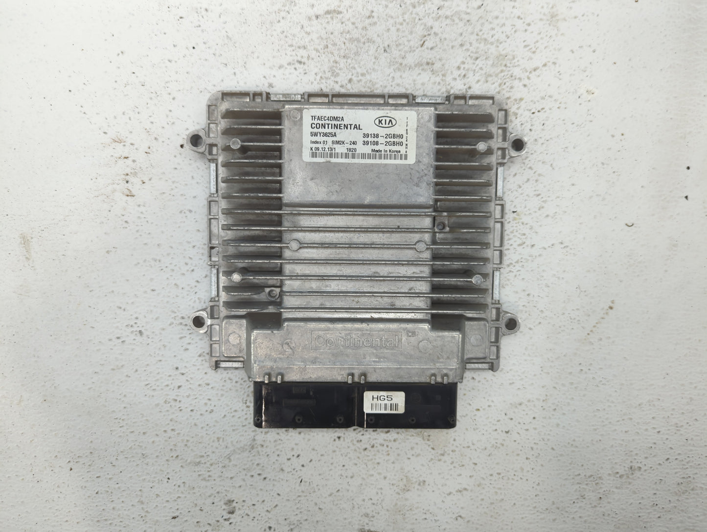 2014-2015 Kia Optima PCM Engine Control Computer ECU ECM PCU OEM P/N:39138-2GBH0 39108-2GBH0, 391382GBH0 Fits Fits 2014 2015