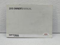2015 Kia Optima Owners Manual Book Guide OEM Used Auto Parts - Oemusedautoparts1.com