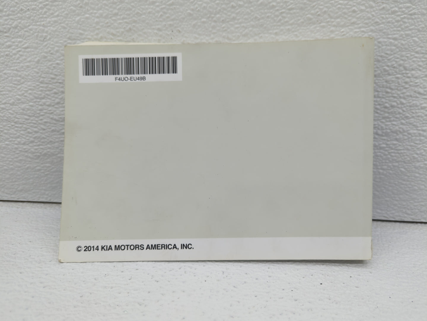 2015 Kia Optima Owners Manual Book Guide OEM Used Auto Parts - Oemusedautoparts1.com