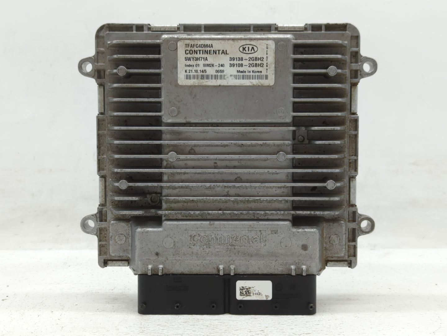 2015 Kia Optima PCM Engine Control Computer ECU ECM PCU OEM P/N:39108-2GBH2 39138-2GBH2 Fits OEM Used Auto Parts - Oemusedau