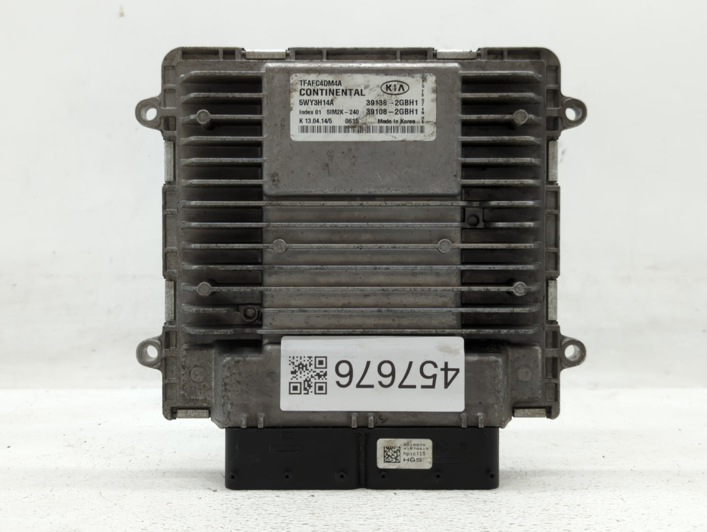 2015 Kia Optima PCM Engine Control Computer ECU ECM PCU OEM P/N:39138-2GBH1 39108-2GBH1, 39138-2GBH2, 39108-2GBH2 Fits OEM U