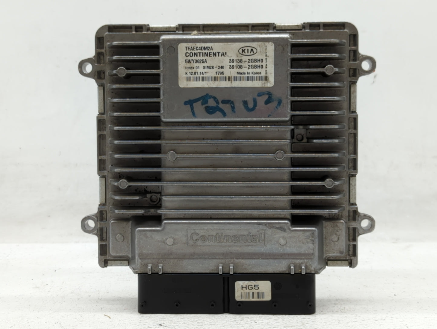 2014-2015 Kia Optima PCM Engine Control Computer ECU ECM PCU OEM P/N:39138-2GBH0 39108-2GBH0 Fits Fits 2014 2015 OEM Used Au