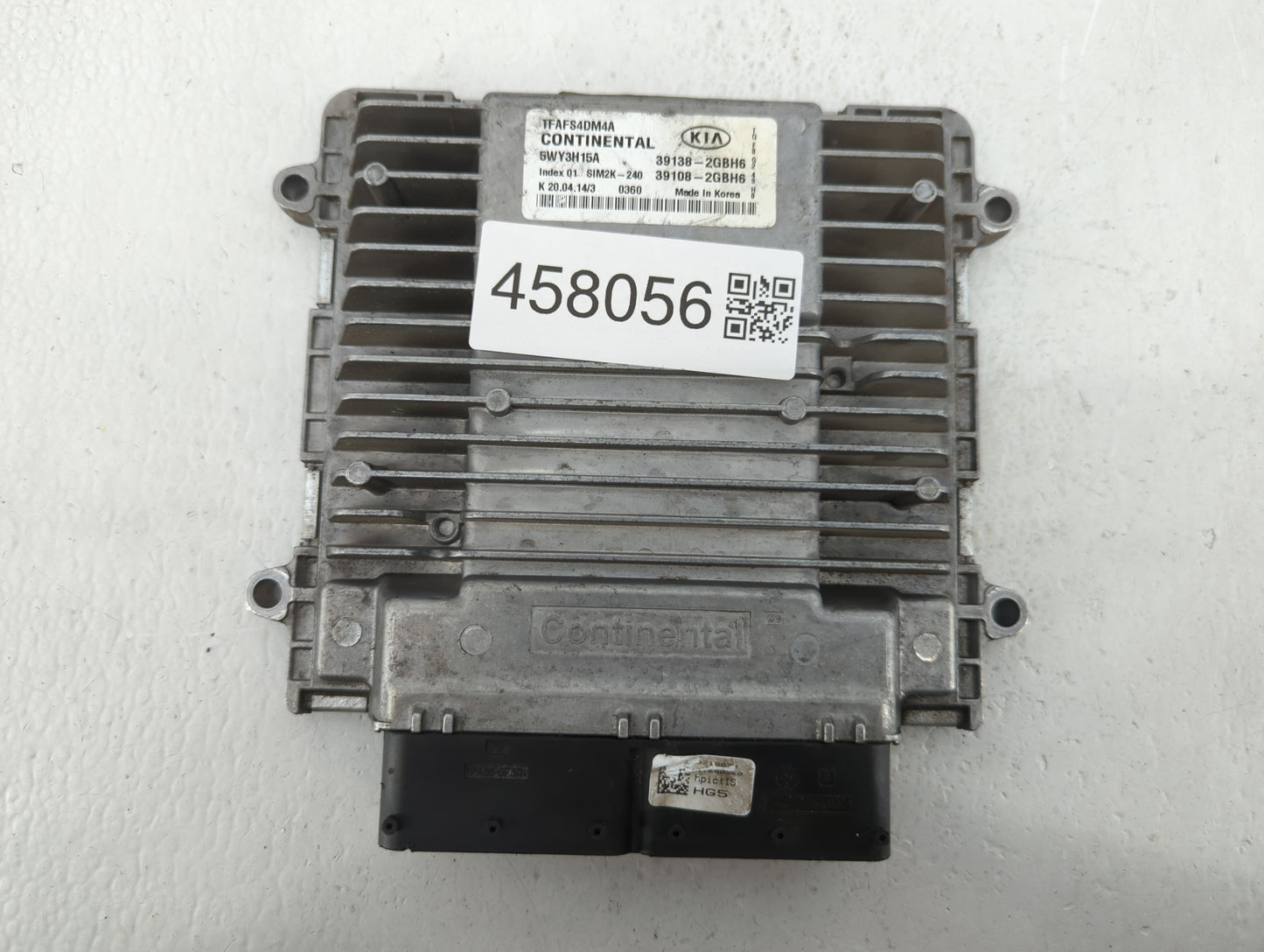 2015 Kia Optima PCM Engine Control Computer ECU ECM PCU OEM P/N:39108-2GBH6 39138-2GBH6, 36108-2GBH7, 39138-2GBH7 Fits OEM U