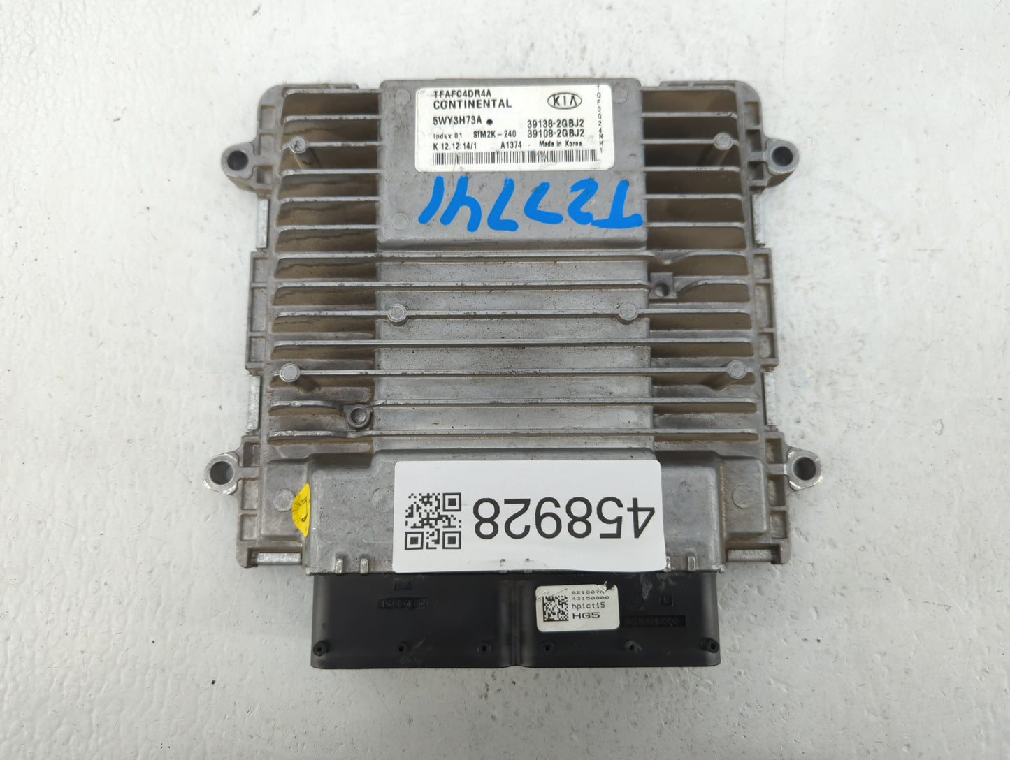2015 Kia Optima PCM Engine Control Computer ECU ECM PCU OEM P/N:39108-2GBJ2 39138-2GBJ2 Fits OEM Used Auto Parts - Oemusedau