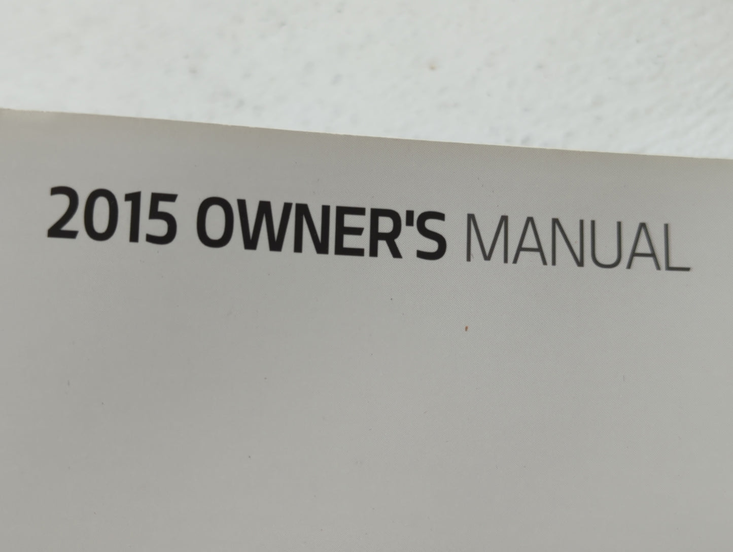 2015 Kia Optima Owners Manual Book Guide OEM Used Auto Parts - Oemusedautoparts1.com