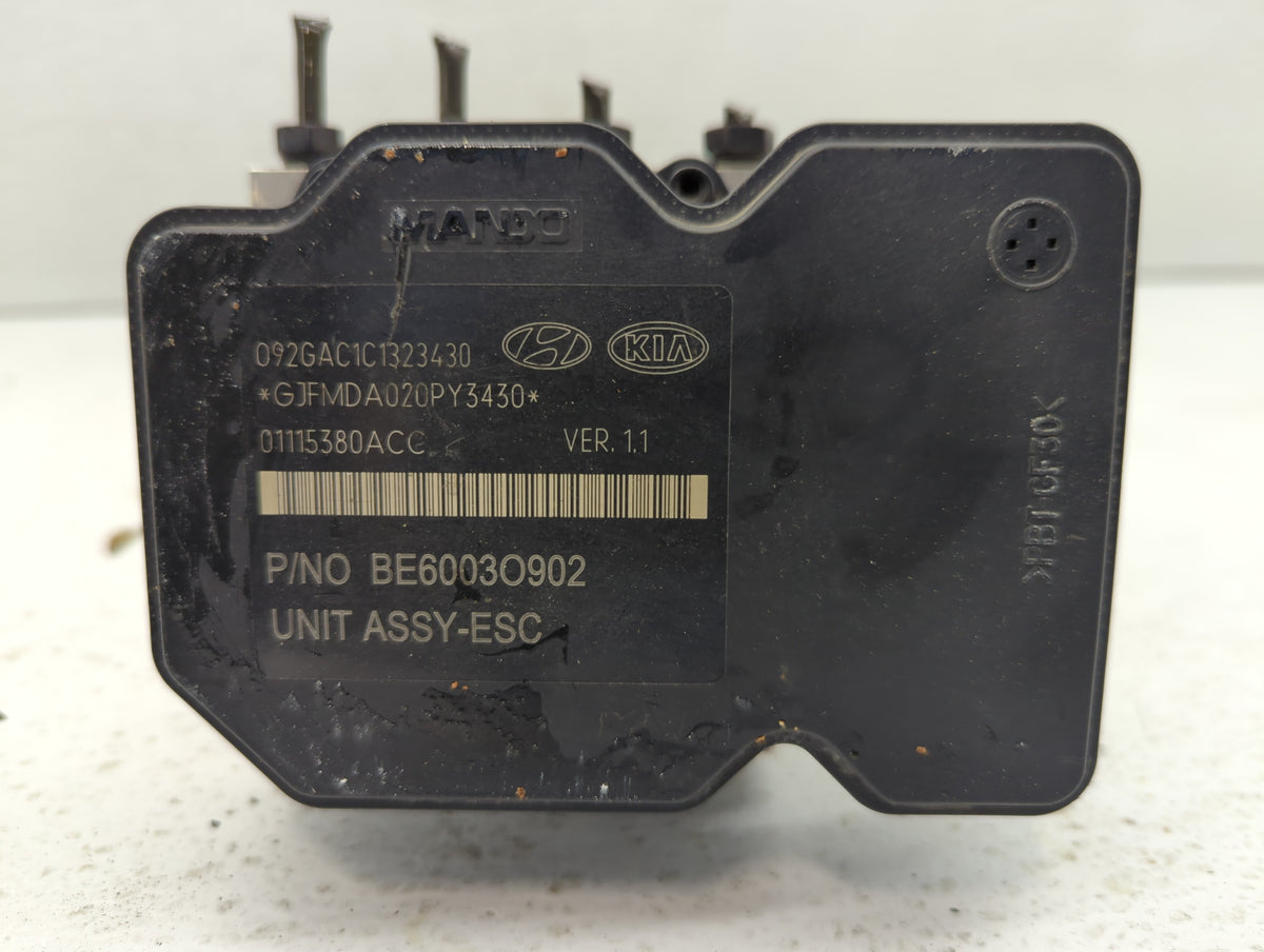 2014-2015 Kia Optima Anti-Lock Brake ABS Pump Module Actuator OEM P/N:58920-2T870 Fits Fits 2014 2015 OEM Used Auto Parts - 
