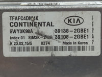 2015 Kia Optima PCM Engine Control Computer ECU ECM PCU OEM P/N:39108-2GBE1 39138-2GBE1 Fits OEM Used Auto Parts - Oemusedau