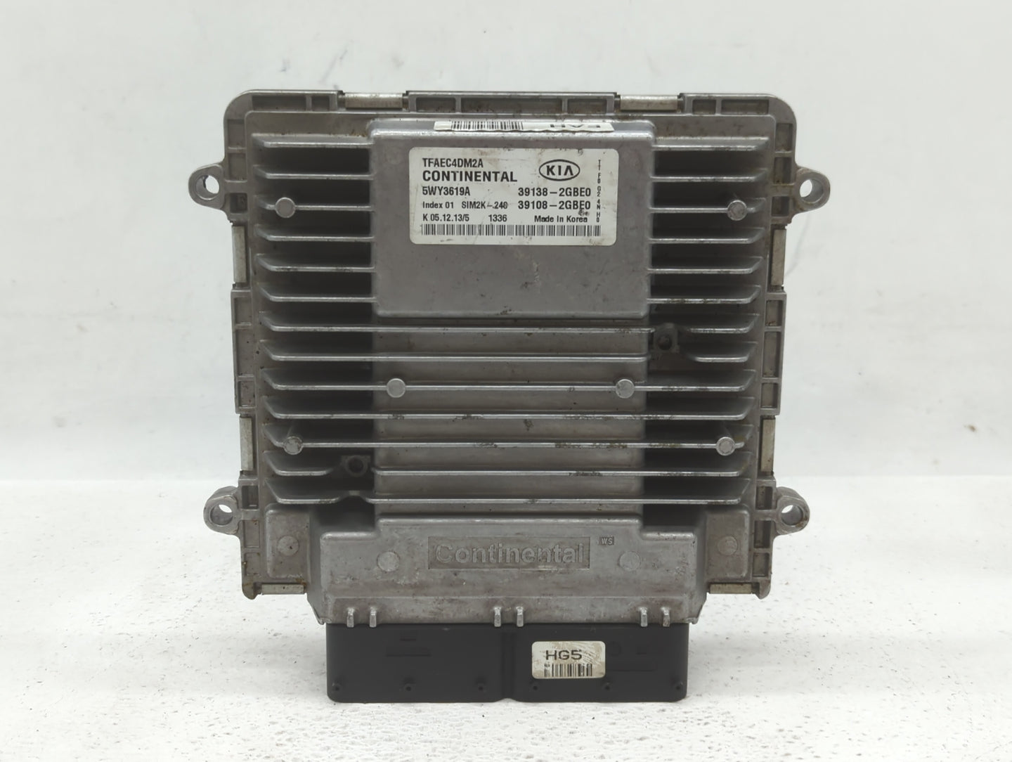 2014-2015 Kia Optima PCM Engine Control Computer ECU ECM PCU OEM P/N:39108-2GBE1 39138-2GBE1, 391082GBE1 Fits Fits 2014 2015