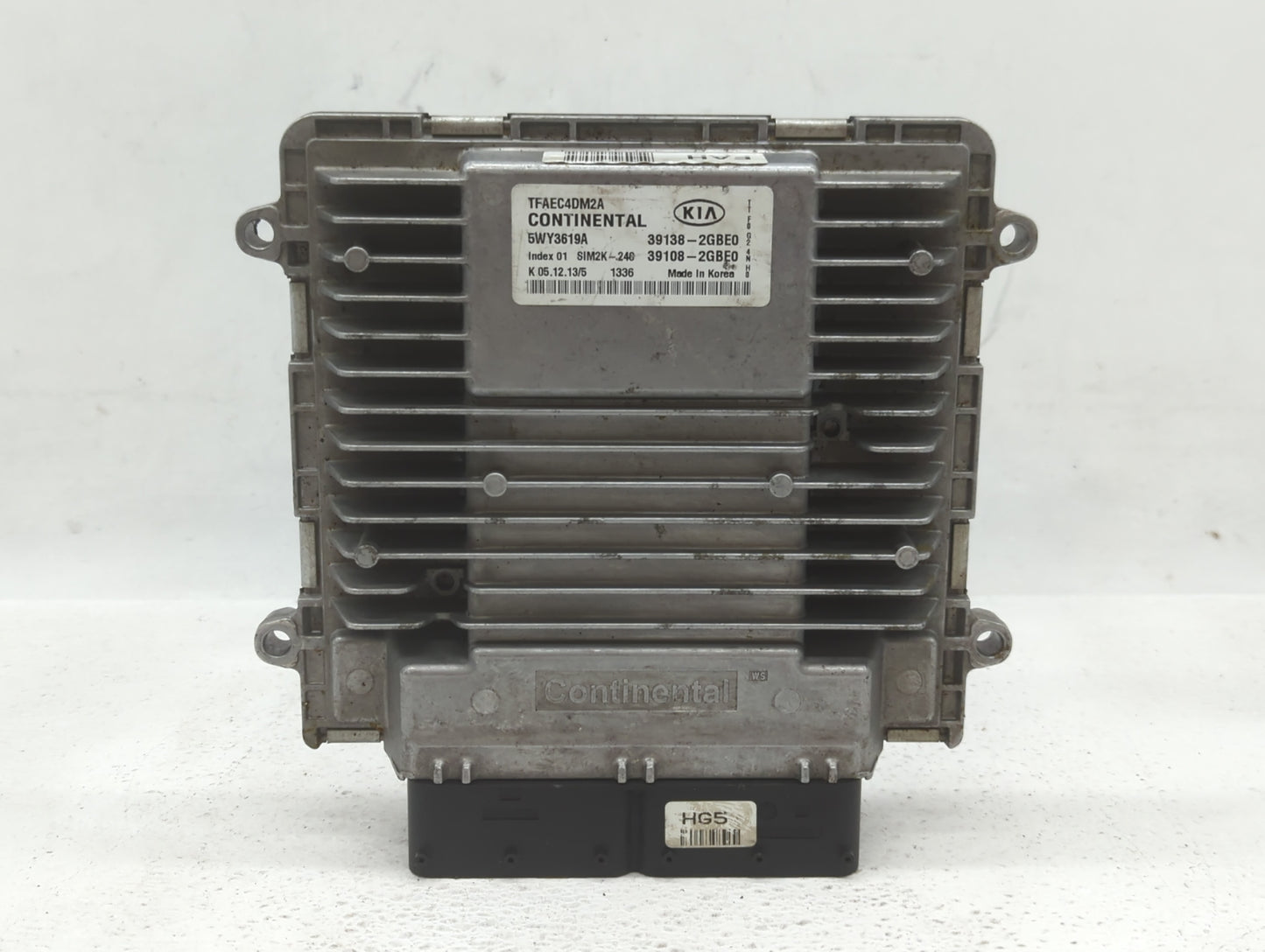 2014-2015 Kia Optima PCM Engine Control Computer ECU ECM PCU OEM P/N:39108-2GBE1 39138-2GBE1, 391082GBE1 Fits Fits 2014 2015