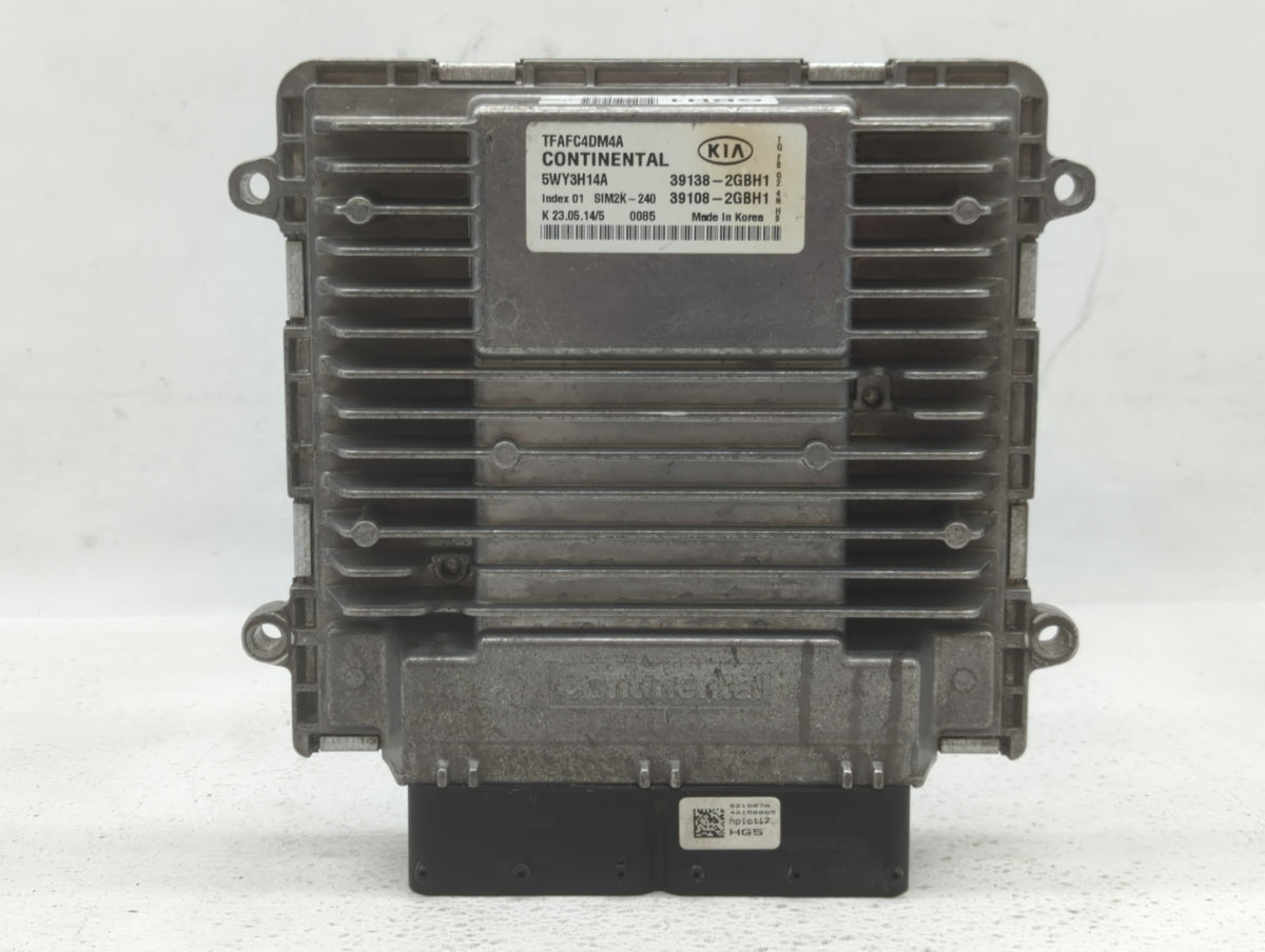 2015 Kia Optima PCM Engine Control Computer ECU ECM PCU OEM P/N:39108-2GBH1 39138-2GBH1, 39138-2GBH2, 39108-2GBH2 OEM Used A