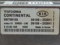 2015 Kia Optima PCM Engine Control Computer ECU ECM PCU OEM P/N:39108-2GBH1 39138-2GBH1, 39138-2GBH2, 39108-2GBH2 Fits OEM U
