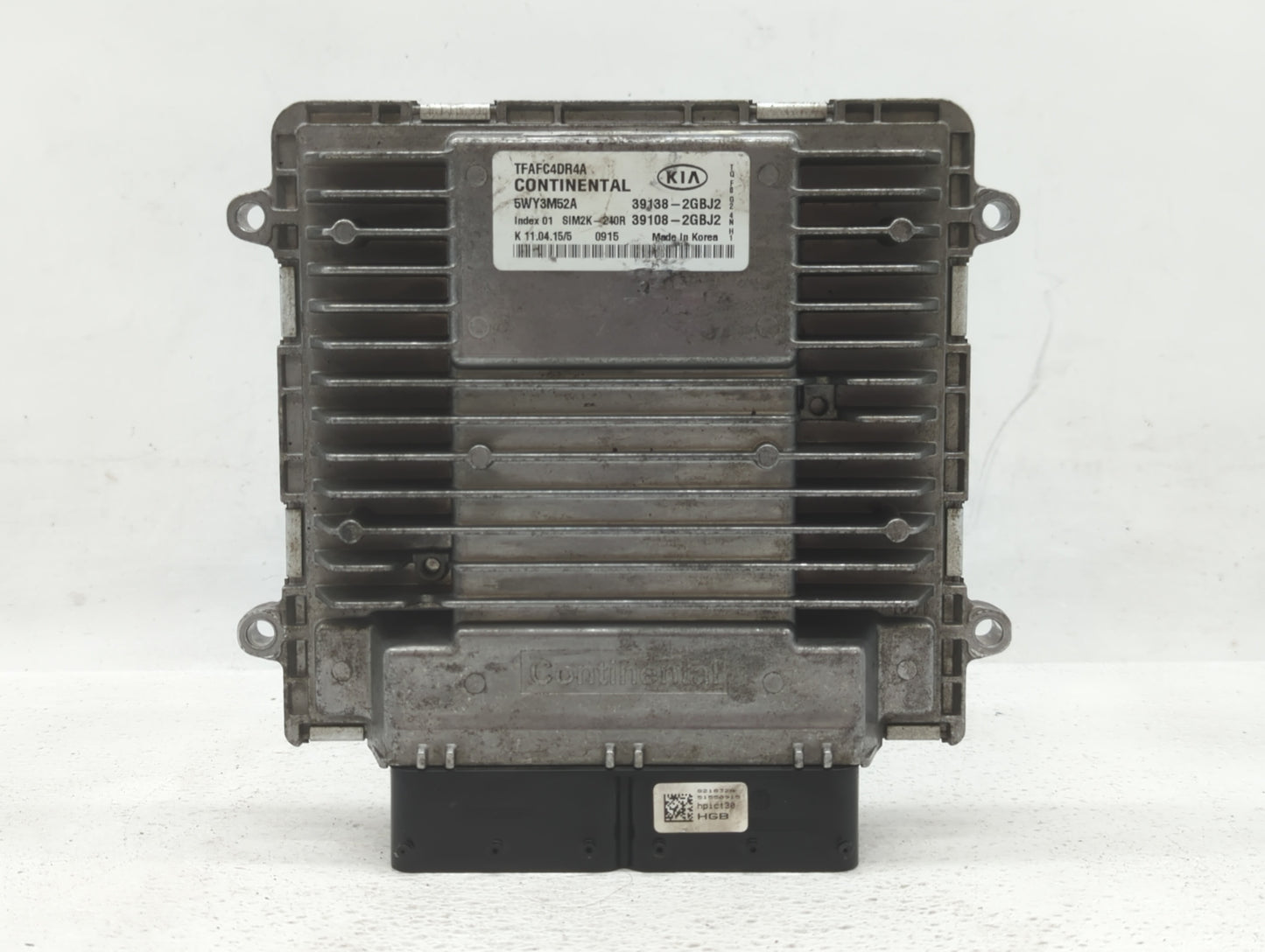 2015 Kia Optima PCM Engine Control Computer ECU ECM PCU OEM P/N:39108-2GBJ2 39138-2GBJ2 Fits OEM Used Auto Parts - Oemusedau