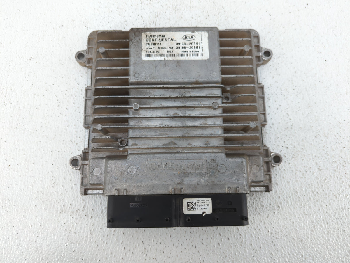 2015 Kia Optima PCM Engine Control Computer ECU ECM PCU OEM P/N:39108-2GBH1 39138-2GBH1, 39138-2GBH2, 39108-2GBH2 OEM Used A