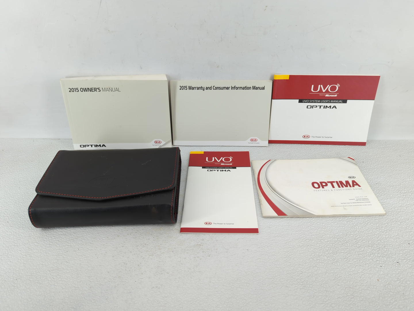 2015 Kia Optima Owners Manual Book Guide OEM Used Auto Parts - Oemusedautoparts1.com