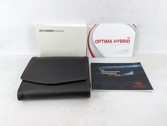 compare product 2015 Kia Optima Owners Manual Book Guide OEM Used Auto Parts